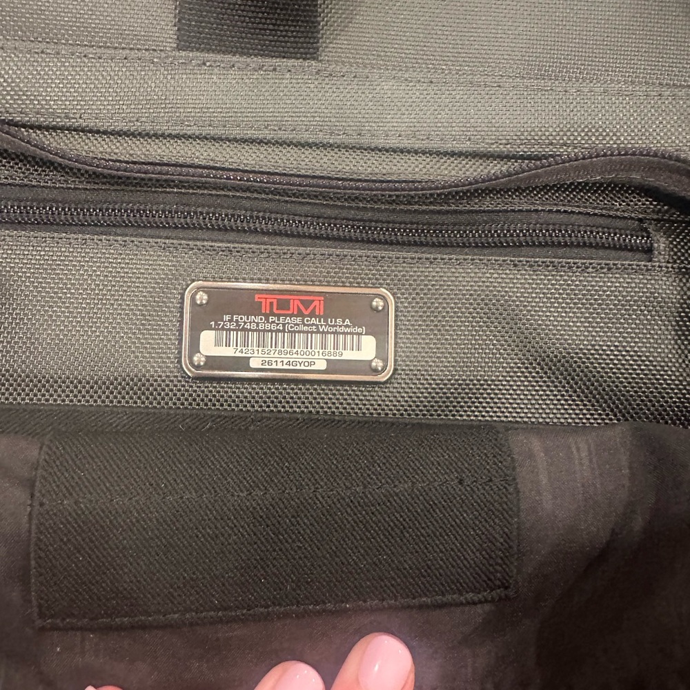 Tumi Alpha 3 Large Screen Laptop Brief View 3